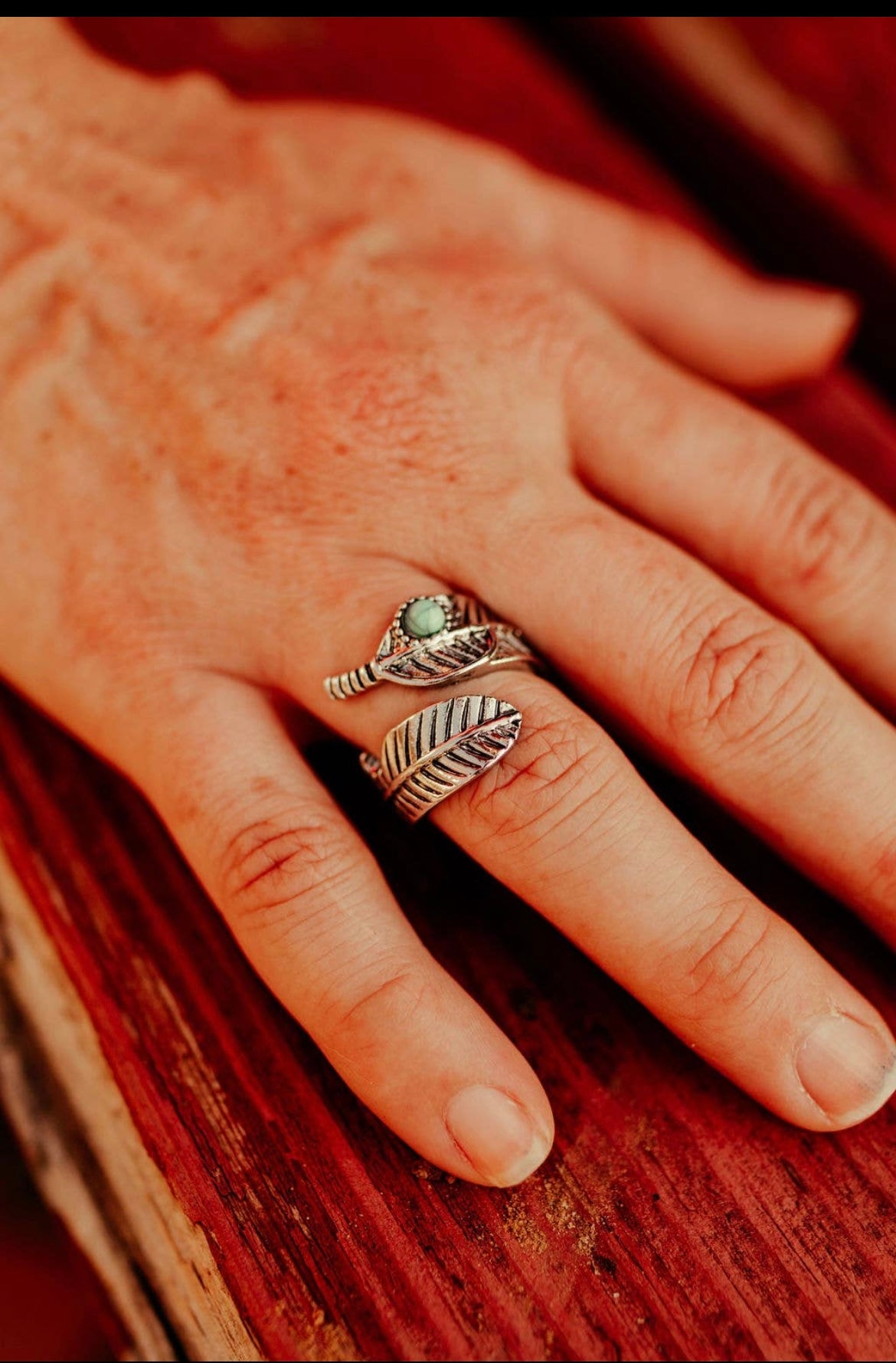 Feather Wrap Ring