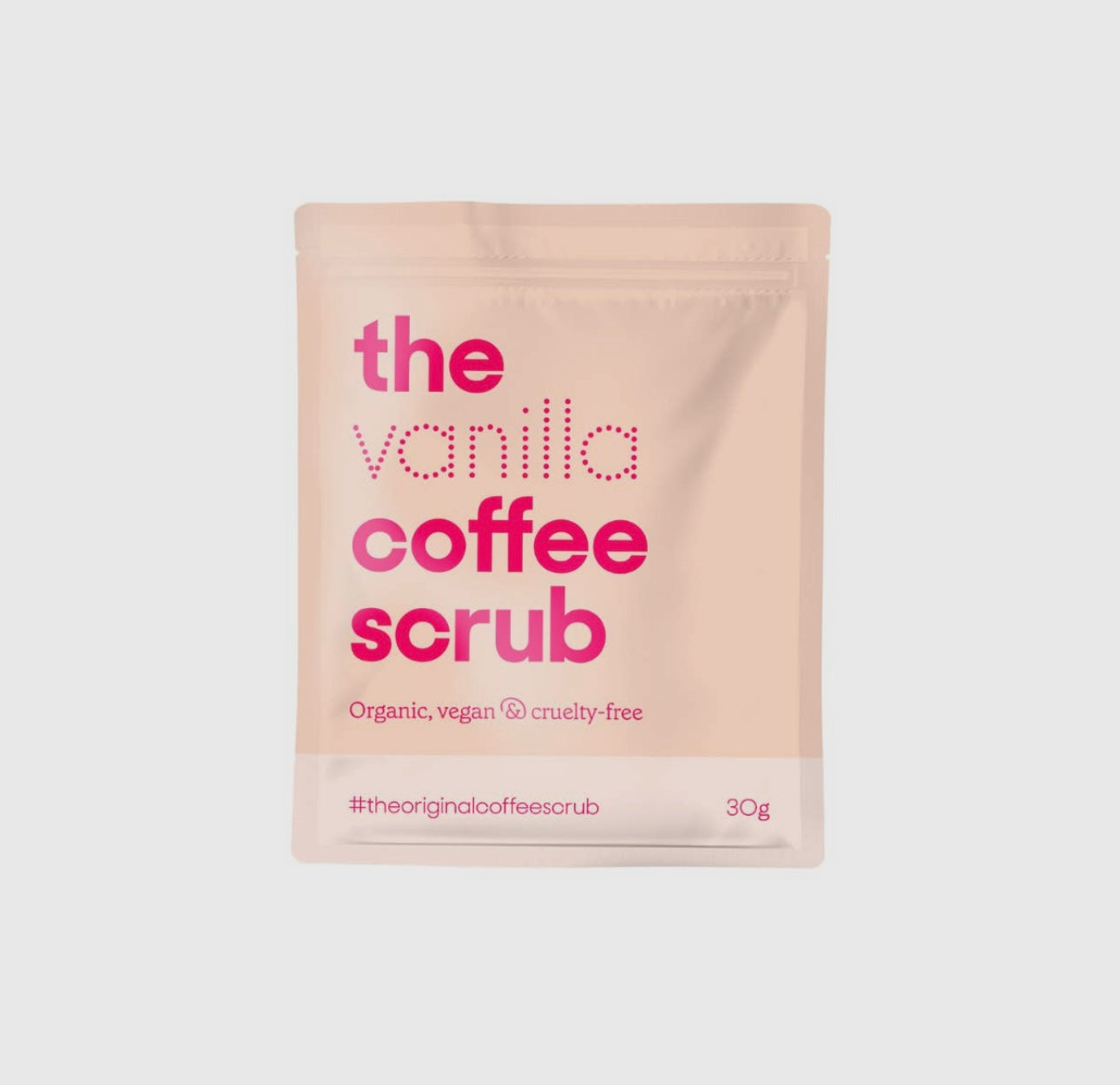 The Vanilla Coffee Scrub-30g Size