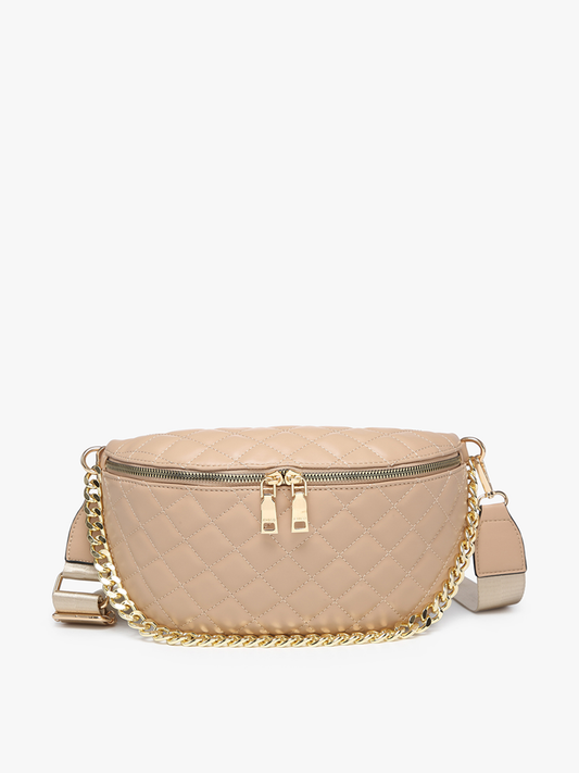 Sylvie Belt Bag-Tan