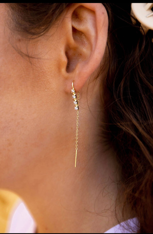 Gold Threader Earrings