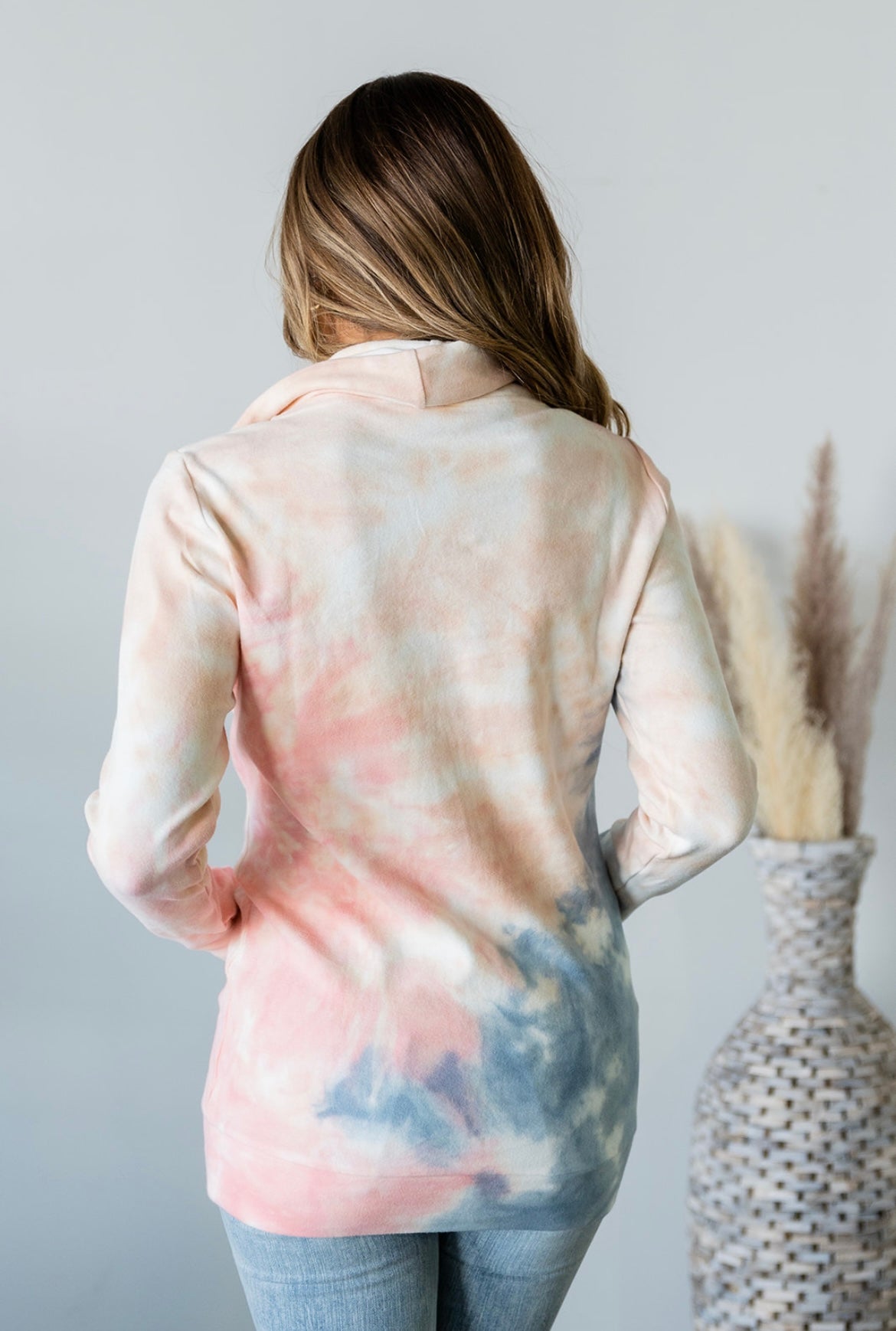 Cotton Candy Skies Cowlneck